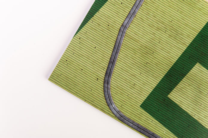 IJN Zuikaku 1944 Front lift - Base - Acrylic 3 mm (240 x 240 mm) (190g) Scale 1:72 KeliK KS72080 Stands for Plastic Models