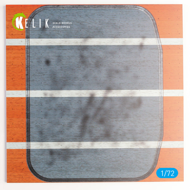 IJN Zuikaku 1943 Deck - Base - Acrylic 3 mm (240 x 240 mm) (190g)  Scale 1:72 KeliK KS72082 Stands for Plastic Models