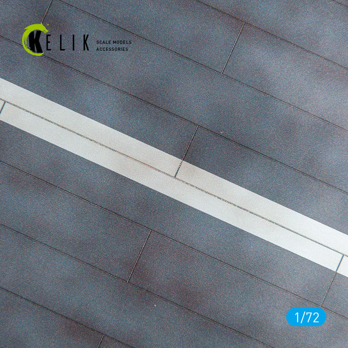 HMS Ark Royal 1941 - Base - Acrylic 3 mm (280 x 180 mm) (170 g) Scale 1:72 KeliK KS72084 Stands for Plastic Models