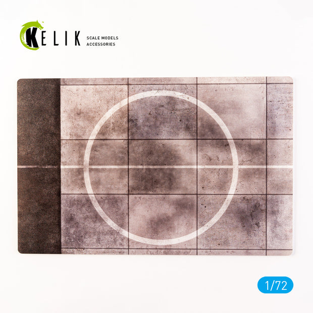 56 baza Lotnicza Poland Type 2 - Base - Acrylic 3 mm (280 x 180 mm) (170 g) Scale 1:72 KeliK KS72098 Stands for Plastic Models