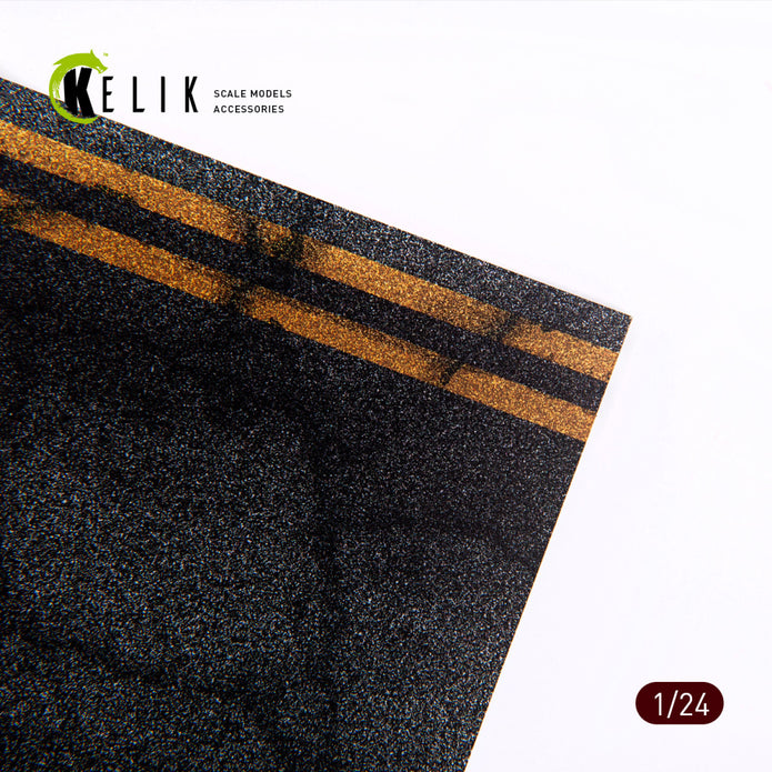 Route 66 - Base - Acrylic Scale 1:24 KeliK KS24013 Stands for Plastic Models