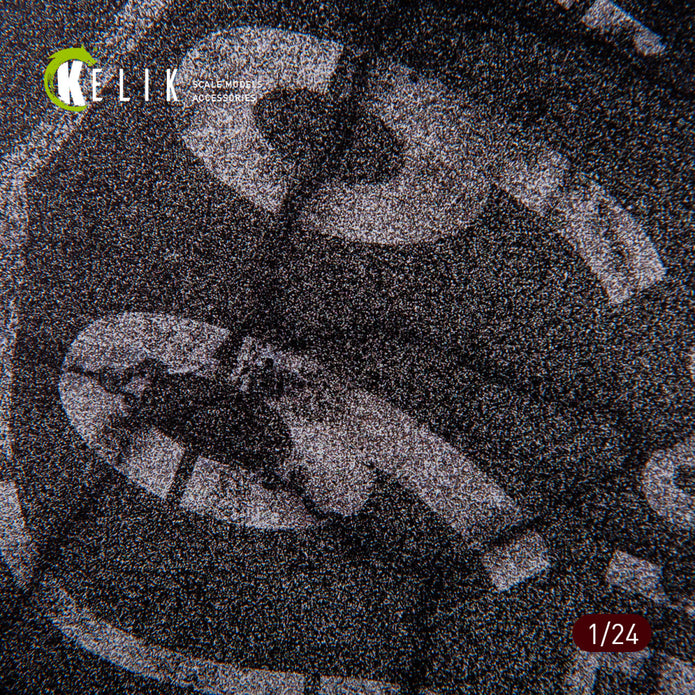 Route 66 - Base - Acrylic Scale 1:24 KeliK KS24013 Stands for Plastic Models