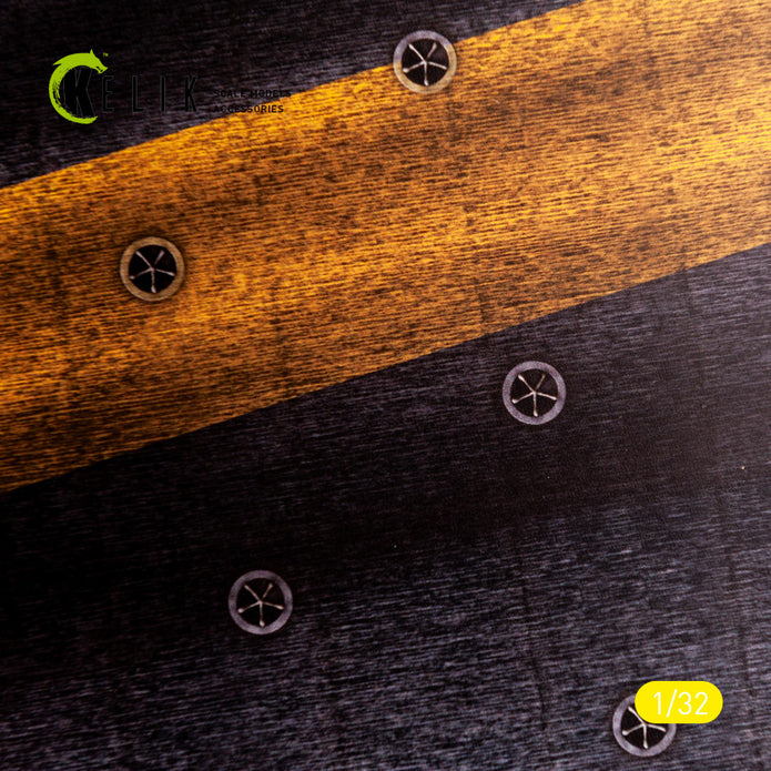 CVN-68 USS Nimitz Type 1 Start Position - Base - Acrylic 3 mm (410 x 270 mm) (410 g) Scale 1:32 KeliK KS32001 Stands for Plastic Models