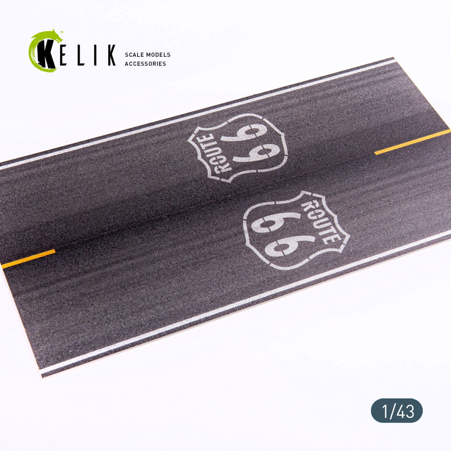 Route 66 - Base - Acrylic Scale 1:43 KeliK KS43003 Stands for Plastic Models