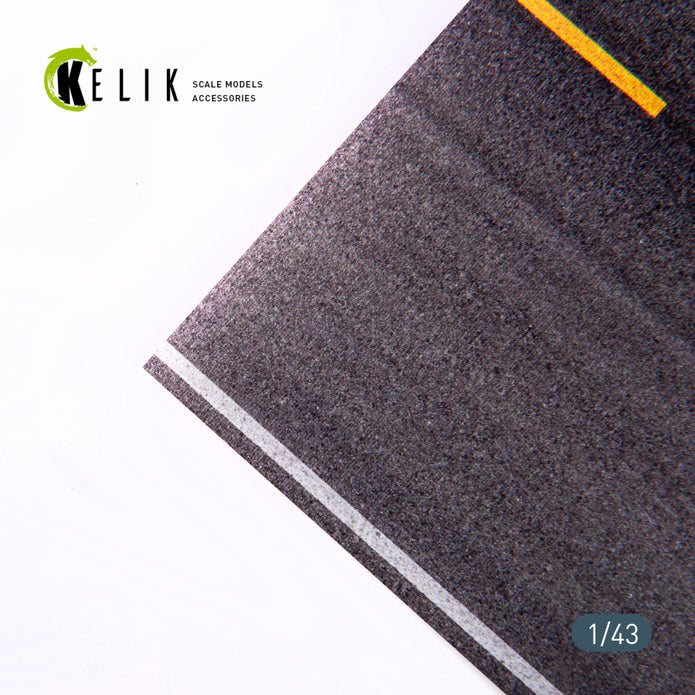 Route 66 - Base - Acrylic Scale 1:43 KeliK KS43003 Stands for Plastic Models