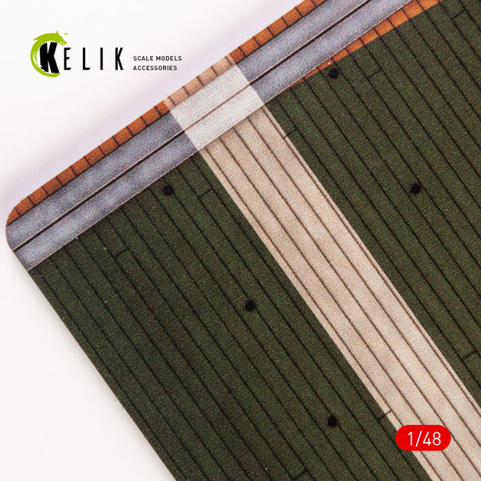 IJN Zuikaku 1943 - Acrylic 3 mm (410 x 270 mm) (410 g) Scale 1:48 KeliK KS48021 Stands for Plastic Models