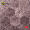 Soviet hexagonal plates 1930-1960 (Runways up to 1000 m, Taxiways, parkings - 1) - Acrylic 3 mm (410 x 270 mm) (410 g) Scale 1:48 KeliK KS48023 Stands for Plastic Models