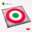 Italy Roundel - Acrylic 3 mm (240 x 240 mm) (190g) Scale 1:72-1:48 KeliK KS48026 Stands for Plastic Models
