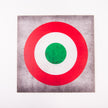 Italy Roundel - Acrylic 3 mm (240 x 240 mm) (190g) Scale 1:72-1:48 KeliK KS48026 Stands for Plastic Models