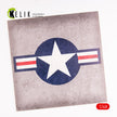 US Roundel - Acrylic 3 mm (240 x 240 mm) (190g) Scale 1:72-1:48 KeliK KS48027 Stands for Plastic Models