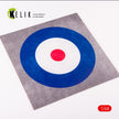 United Kingdom Roundel - Acrylic 3 mm (240 x 240 mm) (190g) Scale 1:72-1:48 KeliK KS48028 Stands for Plastic Models