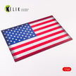 USA Flag - Acrylic 3 mm (410 x 270 mm) (410 g) Scale 1:48 KeliK KS48032 Stands for Plastic Models