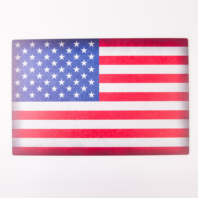 USA Flag - Acrylic 3 mm (410 x 270 mm) (410 g) Scale 1:48 KeliK KS48032 Stands for Plastic Models