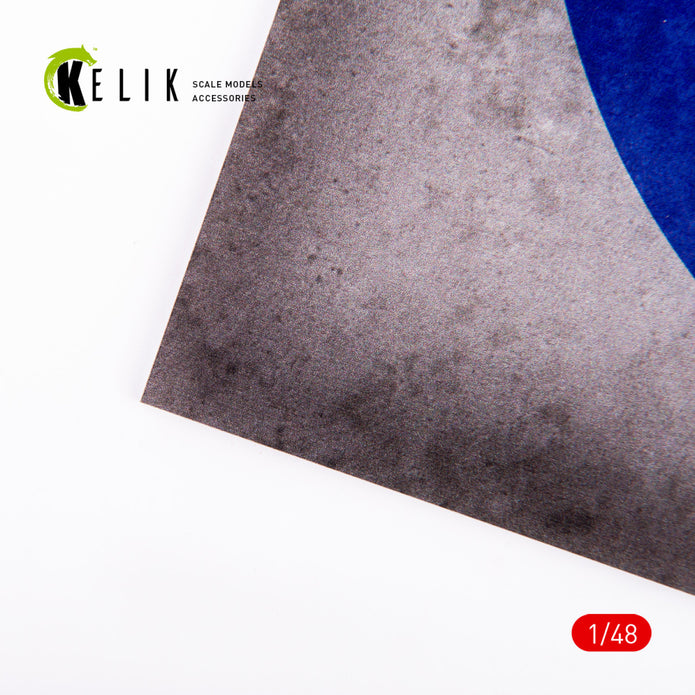 Canada Roundel - Acrylic 3 mm (240 x 240 mm) (190 g) Scale 1:72-1:48 KeliK KS48033 Stands for Plastic Models