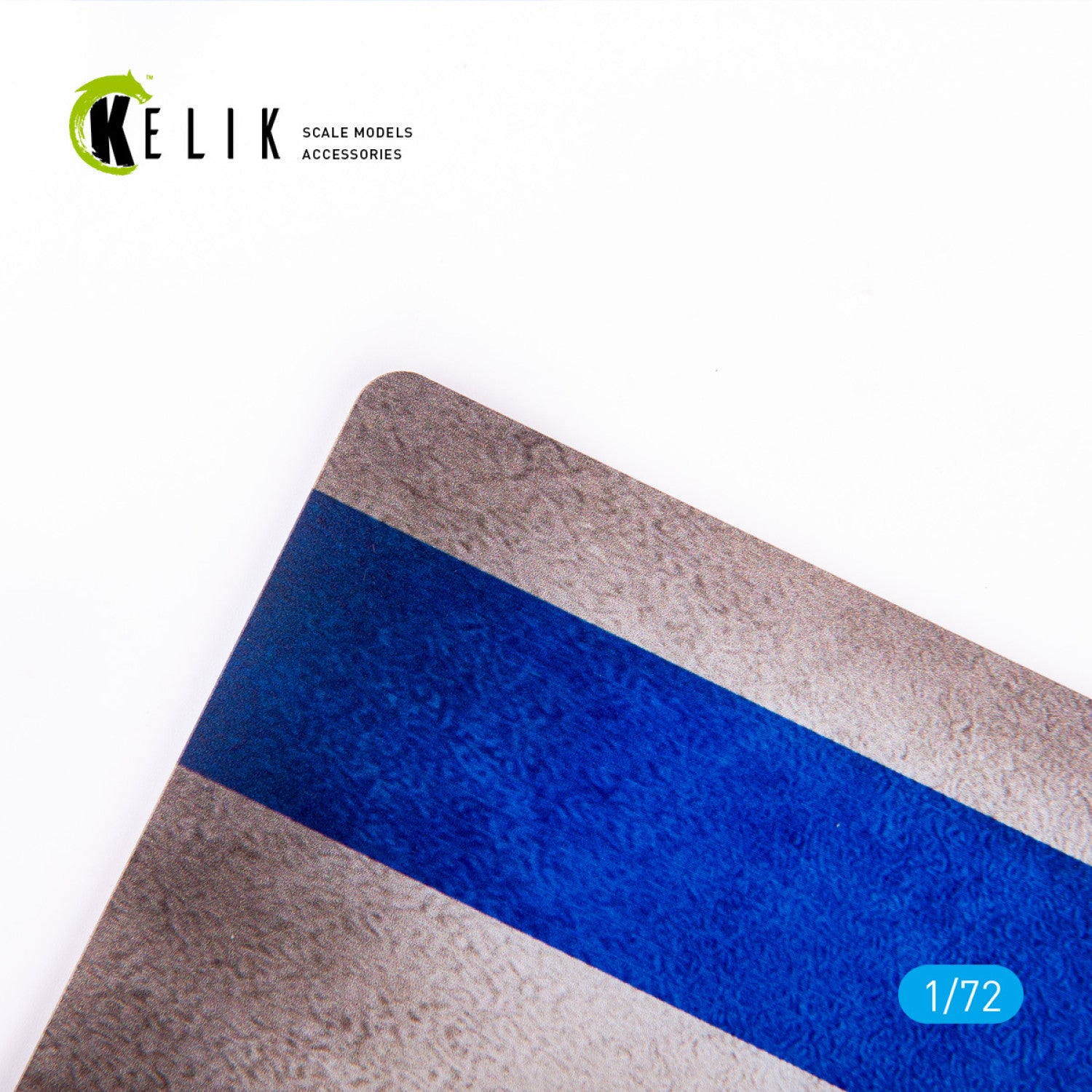 Israel Flag - Base - Acrylic 3 mm (280 x 180 mm) (170 g) Scale 1:72 KeliK KS72088 Stands for Plastic Models