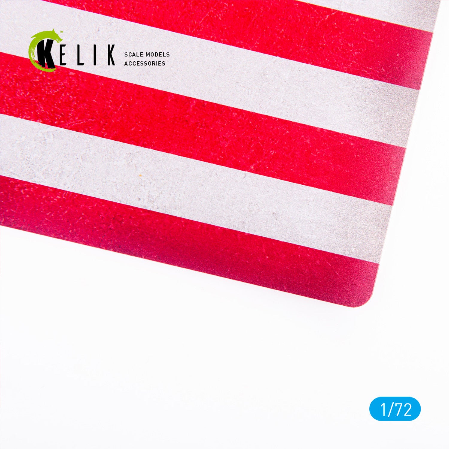 USA Flag - Base - Acrylic 3 mm (280 x 180 mm) (170 g) Scale 1:72 KeliK KS72091 Stands for Plastic Models