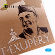 Saint-Exupery - Base - Acrylic 3 mm (180 x 357 mm) (210 g) Scale 1:72 KeliK KS72095 Stands for Plastic Models