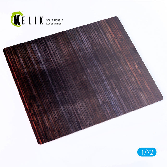 Finnish caponier - Base - Acrylic 3 mm (180 x 214 mm) (130 g) Scale 1:72 KeliK KS72096 Stands for Plastic Models