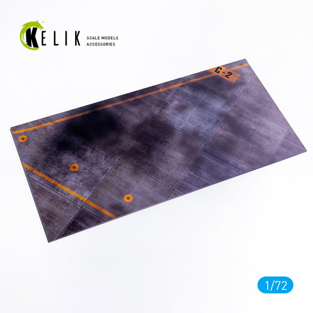 YOKOTA AIRBASE Type 1 - Acrylic 3 mm (180 x 357 mm) (210 g) Scale 1:72 KeliK KS72112 Stands for Plastic Models