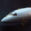 Tupolev Tu-154, Exterior Detailing set for Aircraft Model Kits (Photoetch) Scale 1:144 (Recommended for kit: Zvezda) Metallic Details MD14402