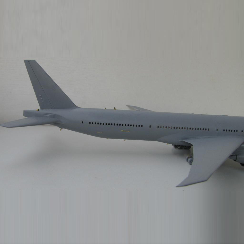Boeing 777-300 ER, Exterior Detailing set for aircraft model kit (Photoetch) Scale 1:144 (Recommended for kit: Zvezda) Metallic Details MD14405
