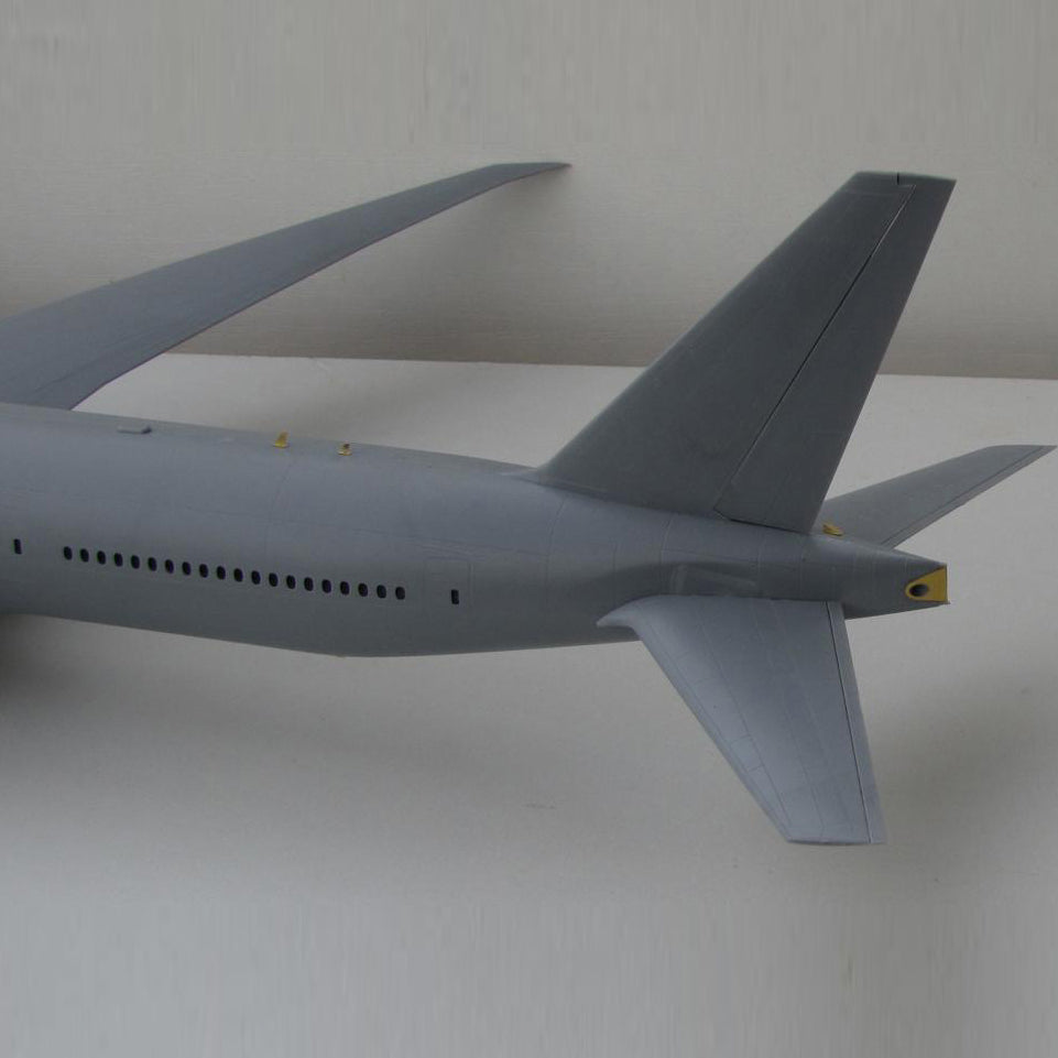 Boeing 777-300 ER, Exterior Detailing set for aircraft model kit (Photoetch) Scale 1:144 (Recommended for kit: Zvezda) Metallic Details MD14405