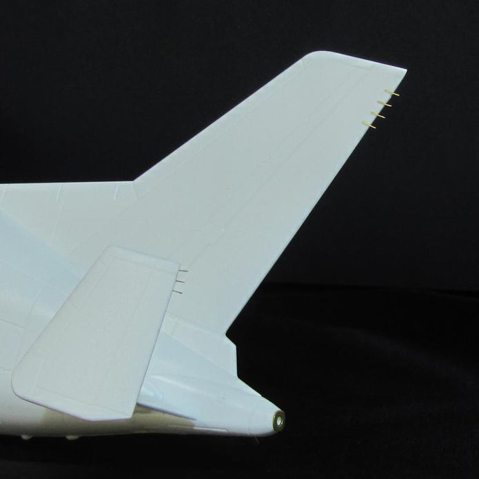 Airbus A300 Beluga - Detailing set Exterior for aircraft model kit (Photoetch) Scale 1:144 (Recommended for kit: Revell) Metallic Details MD14406