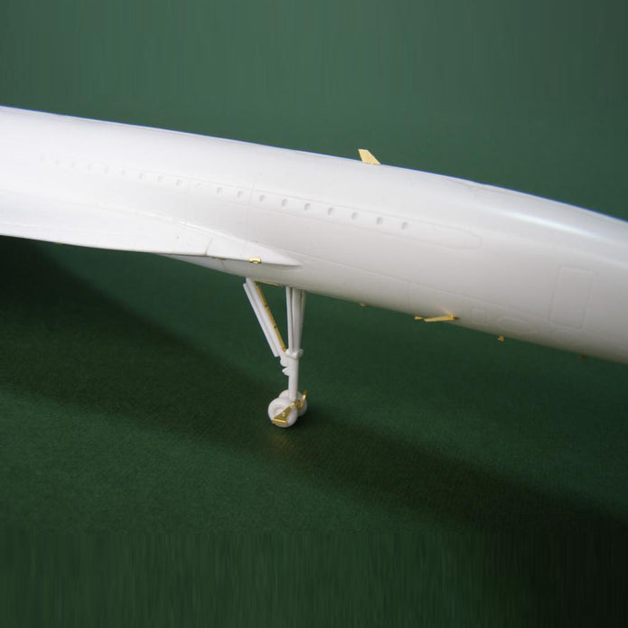 Aerospatiale Concorde, Exterior Detailing set for model kit aircraft (Resin, Photoetch) Scale 1:144 (Recommended for kit: Revell) Metallic Details MD14407