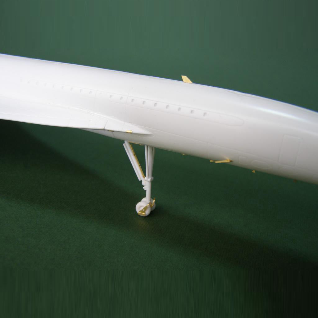 Aerospatiale Concorde, Exterior Detailing set for model kit aircraft (Resin, Photoetch) Scale 1:144 (Recommended for kit: Revell) Metallic Details MD14407