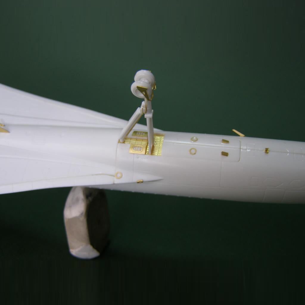 Aerospatiale Concorde, Exterior Detailing set for model kit aircraft (Resin, Photoetch) Scale 1:144 (Recommended for kit: Revell) Metallic Details MD14407