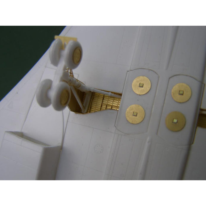 Aerospatiale Concorde, Exterior Detailing set for model kit aircraft (Resin, Photoetch) Scale 1:144 (Recommended for kit: Revell) Metallic Details MD14407