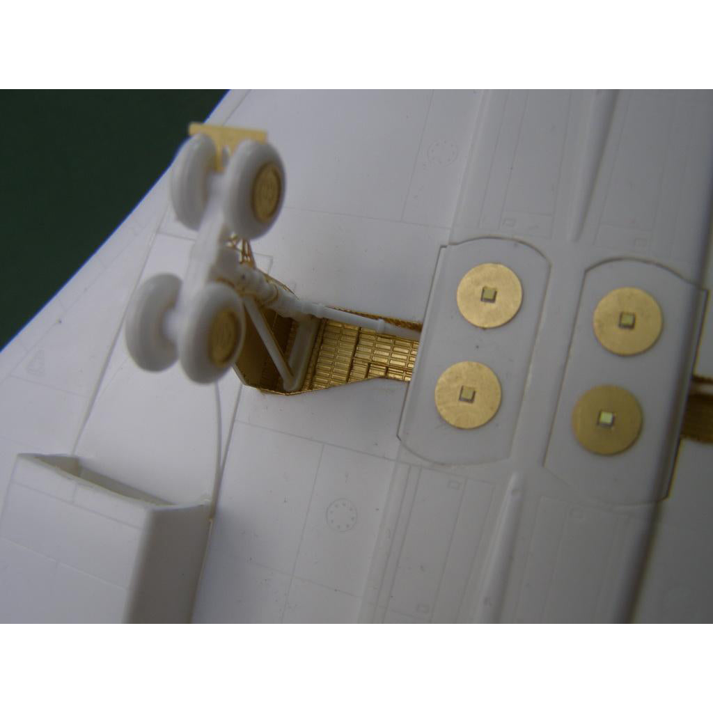 Aerospatiale Concorde, Exterior Detailing set for model kit aircraft (Resin, Photoetch) Scale 1:144 (Recommended for kit: Revell) Metallic Details MD14407