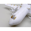ATR 42-500, Exterior Detailing set for model kit aircraft (Photoetching and Painting Masks) Scale 1:144 (Recommended for kit: Italeri) Metallic Details MD14408
