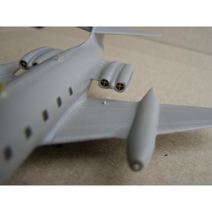 VC-140b Lockheed JetStar, Detailing set for model kit aircraft Exterior (Photoetch) Scale 1:144 (Recommended for kit: Roden) Metallic Details MD14409