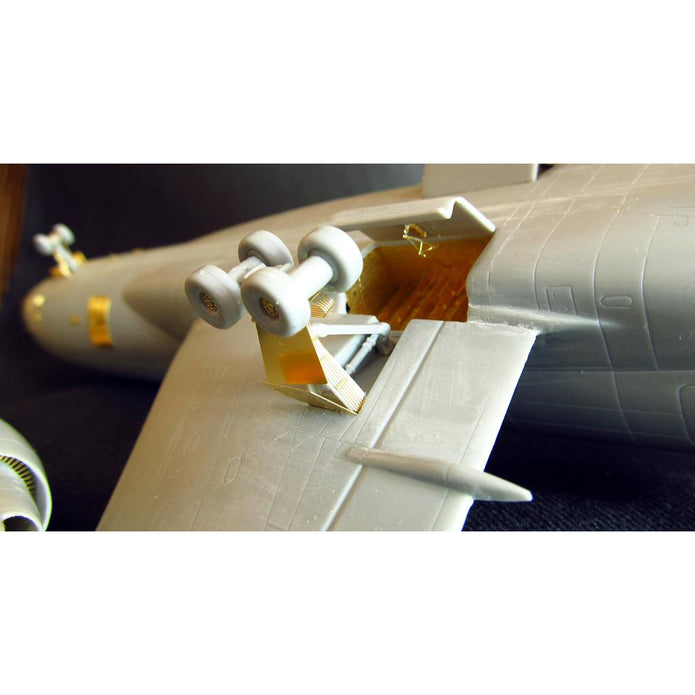 Lockheed L-1011 Tristar, Detailing set for aircraft kit model Exterior, Scale 1:144 Photoetch (Recommended for kit: Eastern Express) Metallic Details MD14411