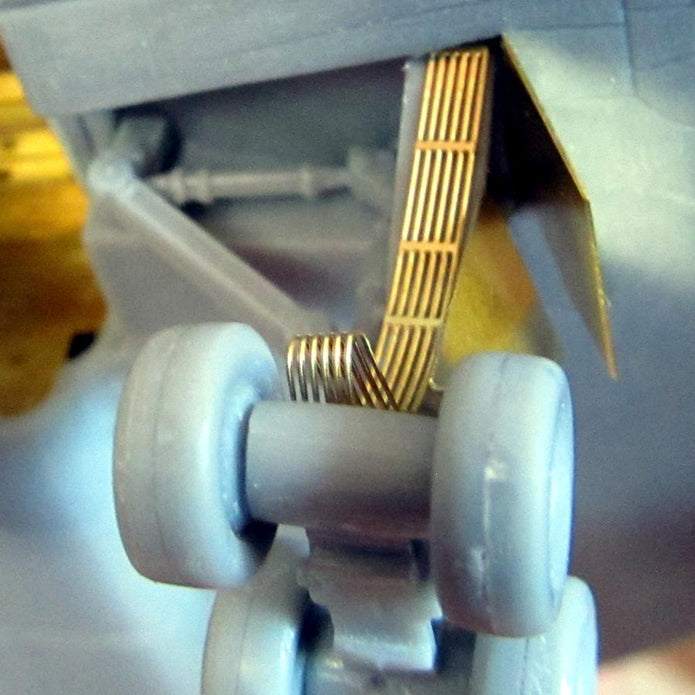 Lockheed L-1011 Tristar, Detailing set for aircraft kit model Exterior, Scale 1:144 Photoetch (Recommended for kit: Eastern Express) Metallic Details MD14411