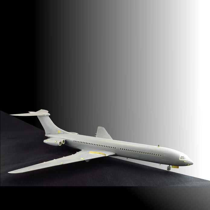 Vickers VC10 Detailing set for aircraft kit model Exterior, Scale 1:144 Photoetch (Recommended for kit: Roden) Metallic Details MD14412