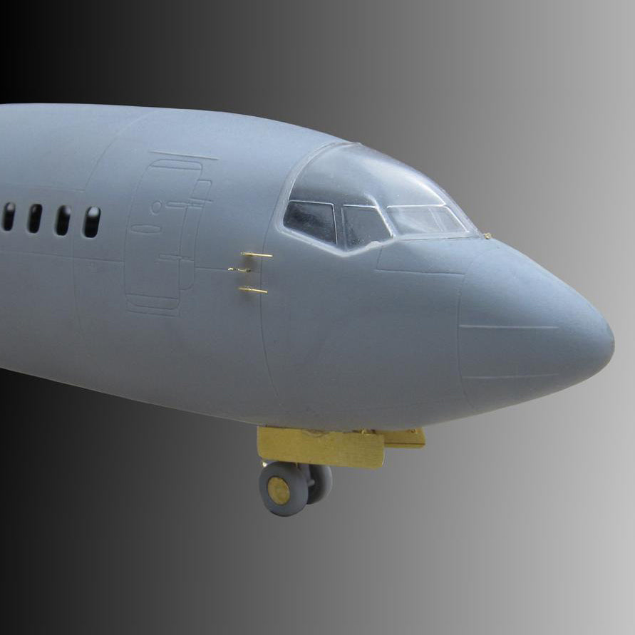 Boeing 737, Detailing set for model kits aircraft Exterior Scale 1:144 Photoetch (Recommended for kit: Zvezda) Metallic Details MD14413