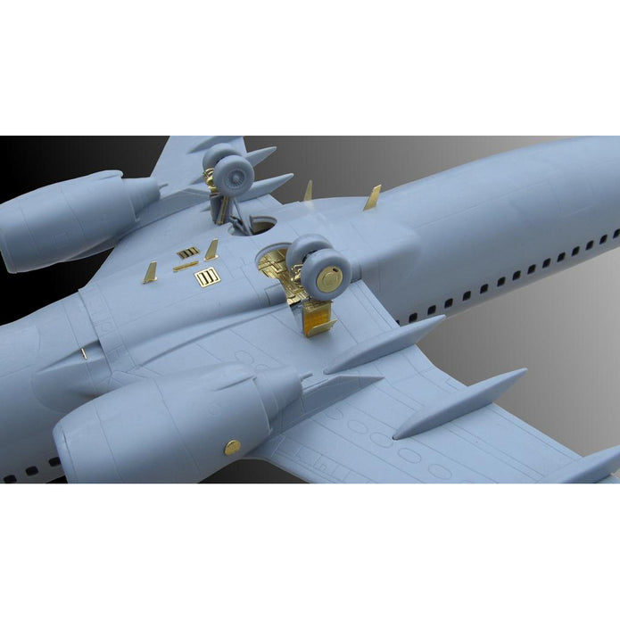 Boeing 737, Detailing set for model kits aircraft Exterior Scale 1:144 Photoetch (Recommended for kit: Zvezda) Metallic Details MD14413
