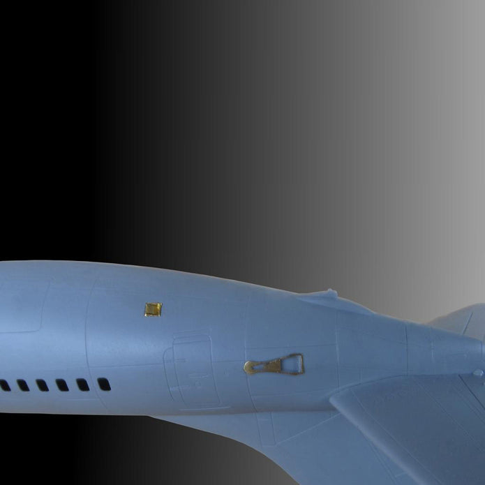 Boeing 737, Detailing set for model kits aircraft Exterior Scale 1:144 Photoetch (Recommended for kit: Zvezda) Metallic Details MD14413
