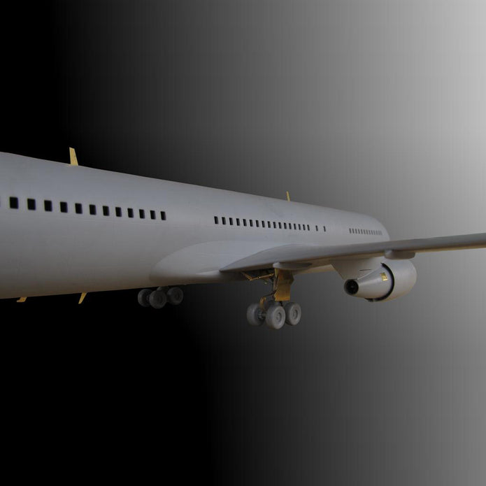 Boeing 767, Detailing set for model kits aircraft Exterior, Scale 1:144 Photoetch (Recommended for kit: Zvezda) Metallic Details MD14414