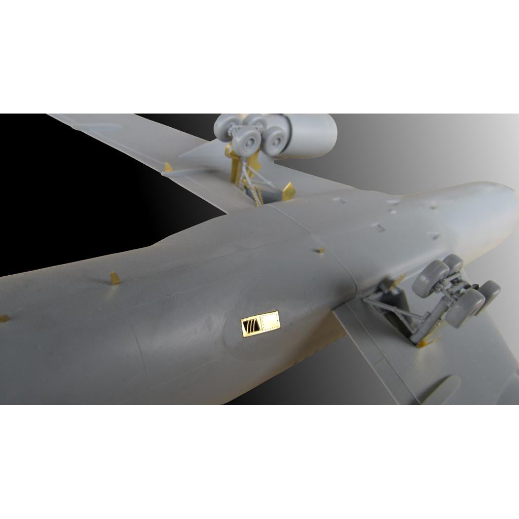 Boeing 767, Detailing set for model kits aircraft Exterior, Scale 1:144 Photoetch (Recommended for kit: Zvezda) Metallic Details MD14414