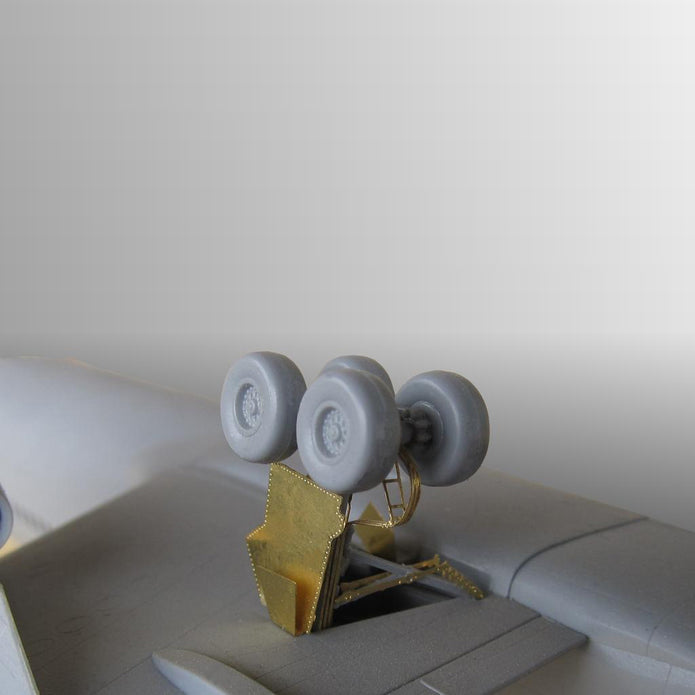Boeing 767, Detailing set for model kits aircraft Exterior, Scale 1:144 Photoetch (Recommended for kit: Zvezda) Metallic Details MD14414