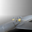 Boeing 767, Detailing set for model kits aircraft Exterior, Scale 1:144 Photoetch (Recommended for kit: Zvezda) Metallic Details MD14414