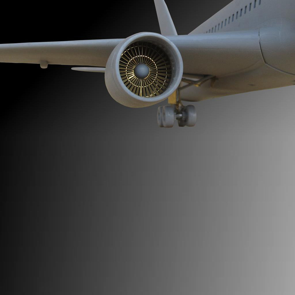 Boeing 767, Detailing set for model kits aircraft Exterior, Scale 1:144 Photoetch (Recommended for kit: Zvezda) Metallic Details MD14414