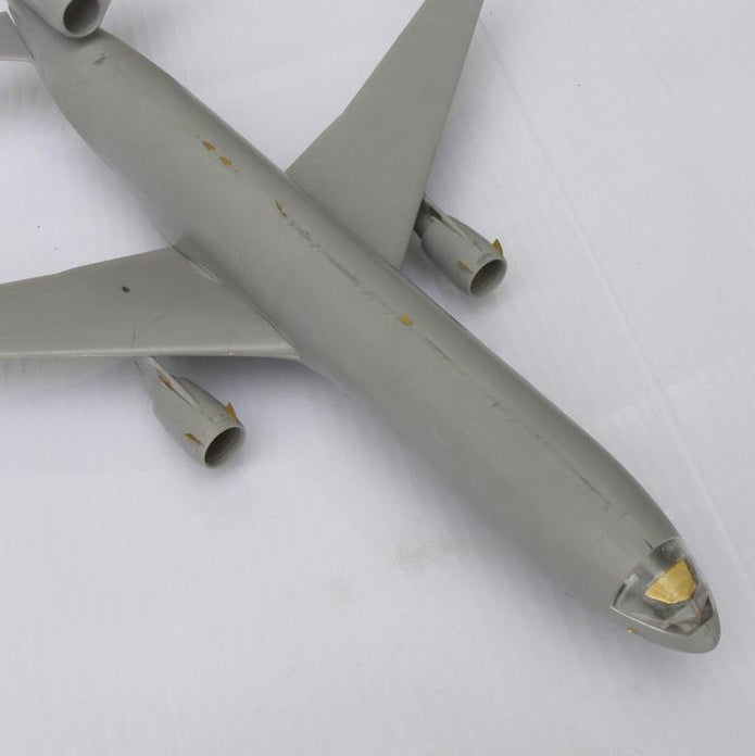 McDonnell Douglas MD-11, Exterior Detailing set for airplane kit models, Scale 1:144 Photoetched and Film with a Color Dashboard (Recommended for kit: MikroMir) Metallic Details MD14415