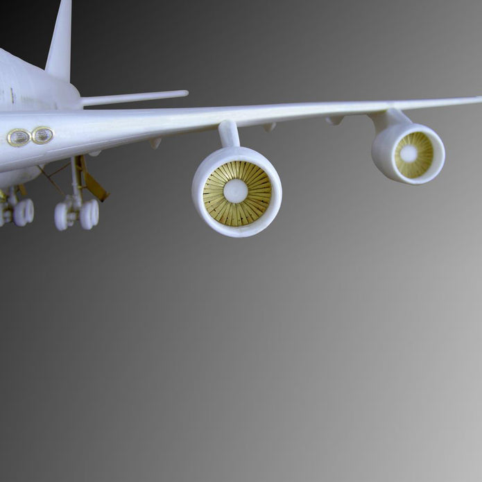 Boeing 747, Detailing set for airplane kit models Exterior, Scale 1:144 Photoetch (Recommended for kit: Revell) Metallic Details MD14416