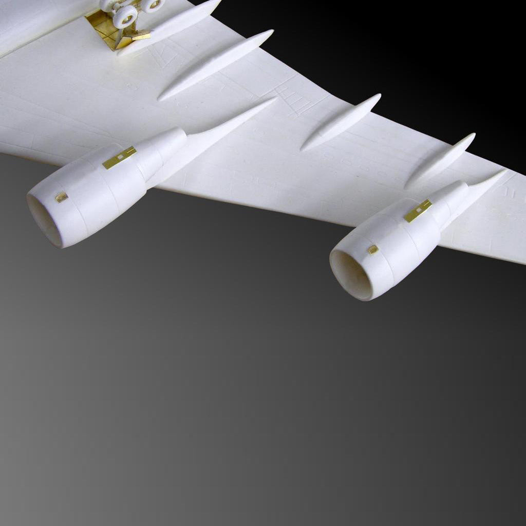 Boeing 747, Detailing set for airplane kit models Exterior, Scale 1:144 Photoetch (Recommended for kit: Revell) Metallic Details MD14416