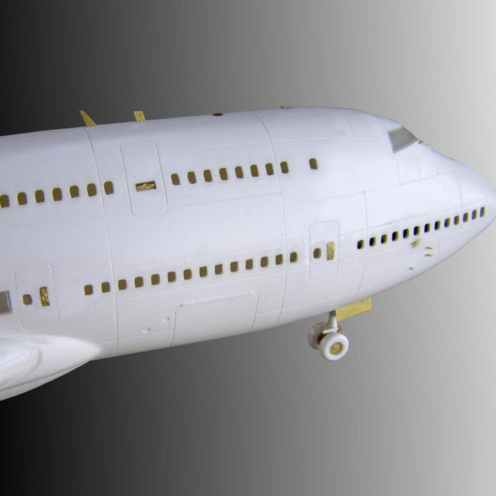 Boeing 747, Detailing set for airplane kit models Exterior, Scale 1:144 Photoetch (Recommended for kit: Revell) Metallic Details MD14416