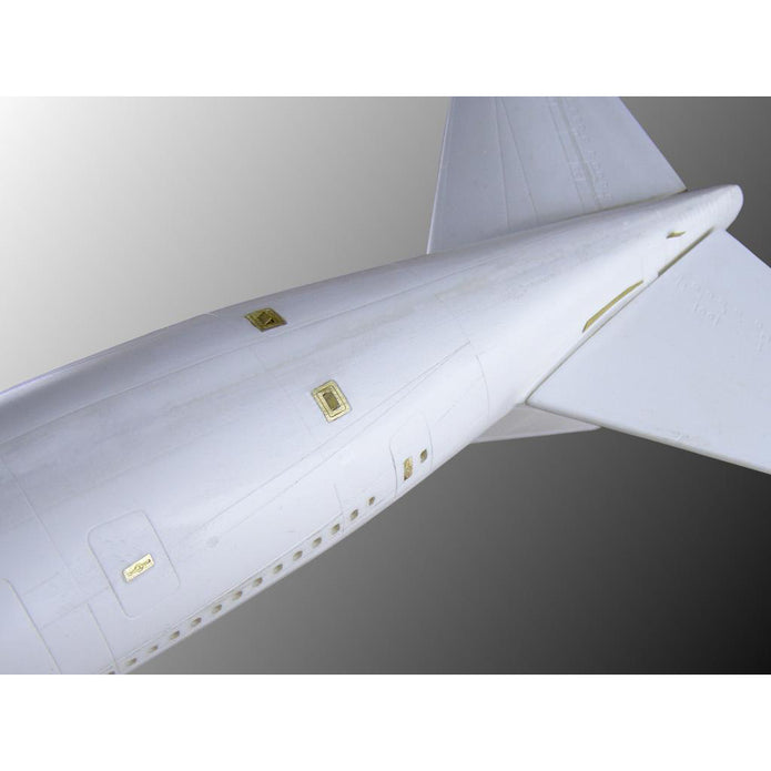Boeing 747, Detailing set for airplane kit models Exterior, Scale 1:144 Photoetch (Recommended for kit: Revell) Metallic Details MD14416
